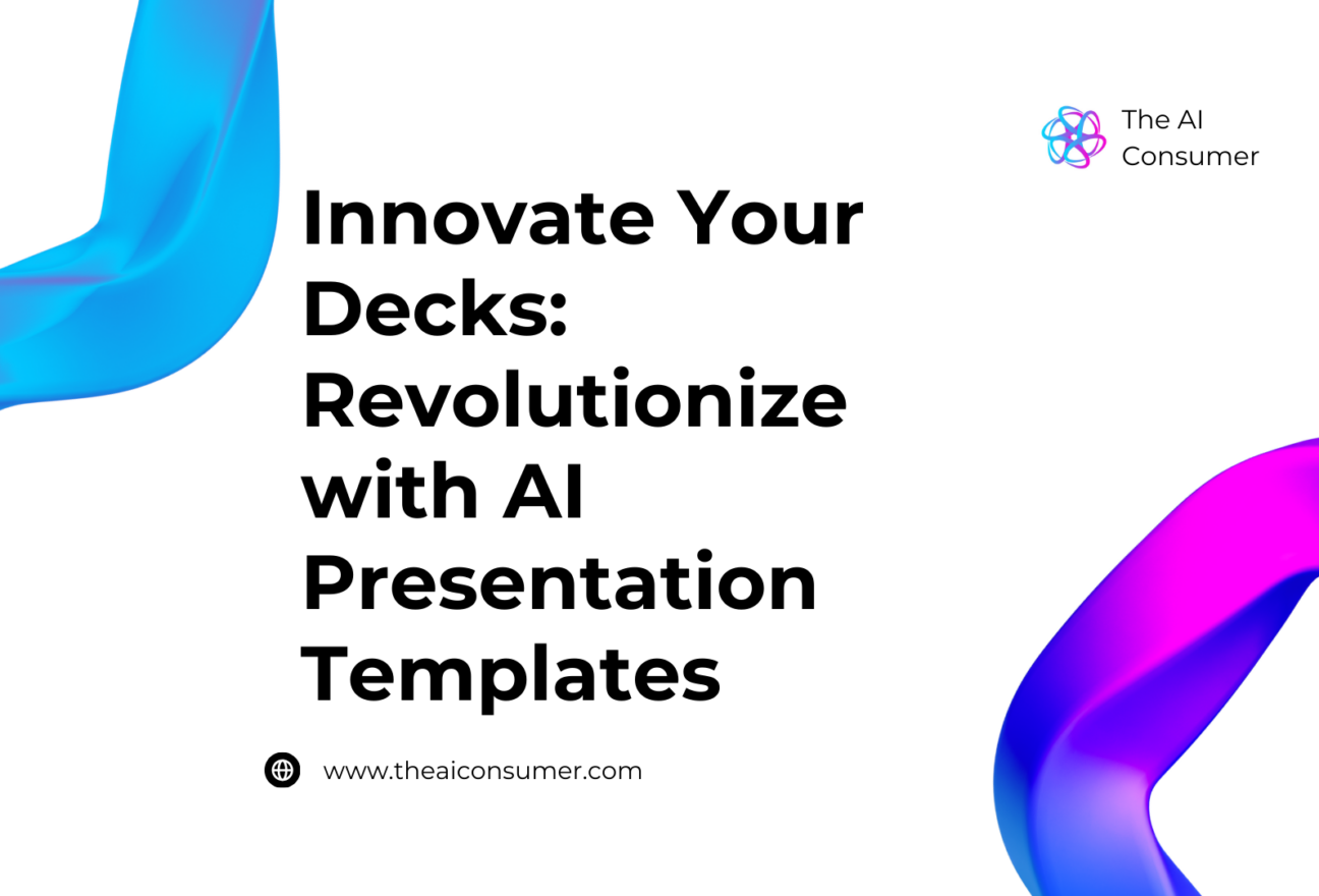 Innovate Your Decks: Revolutionize with AI Presentation Templates