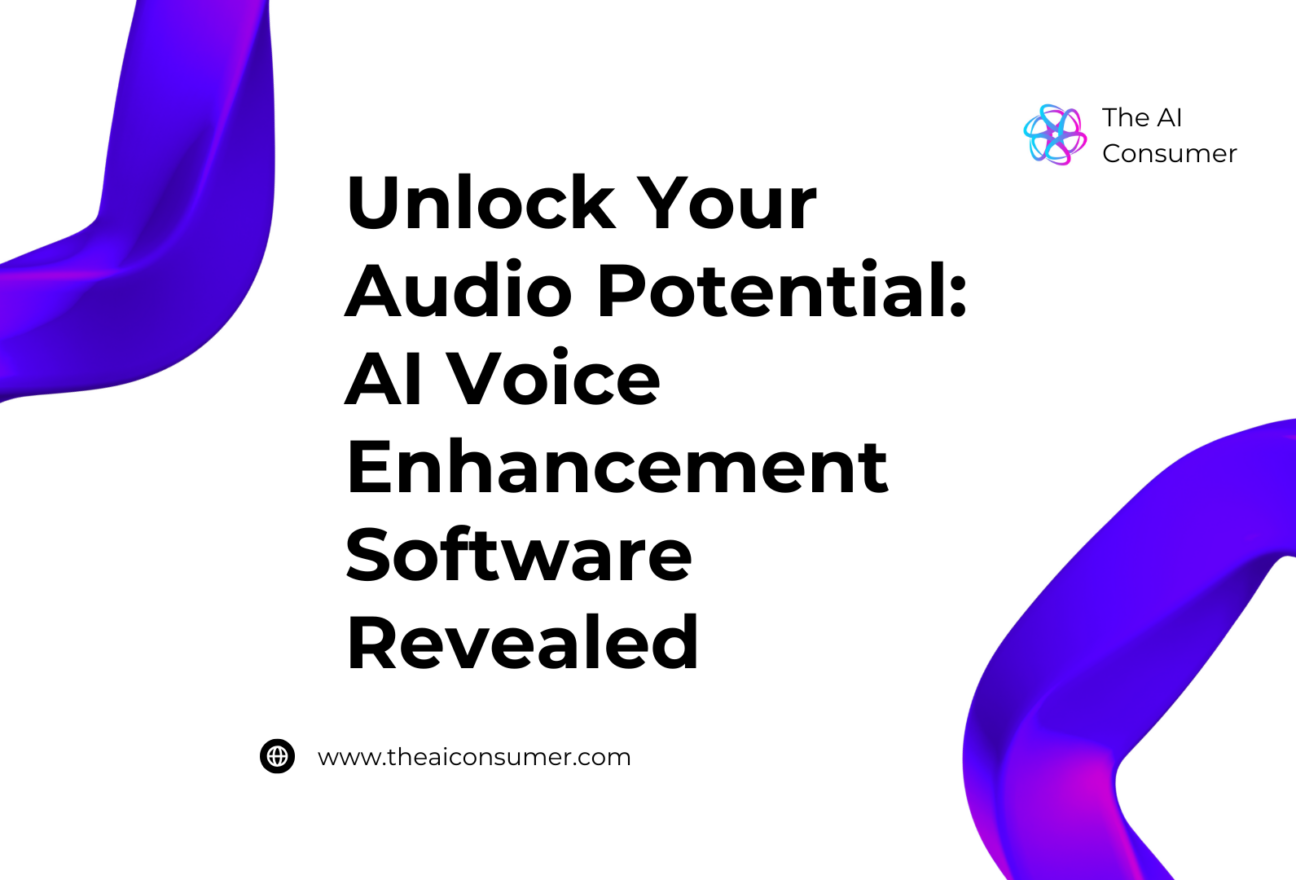 Unlock Your Audio Potential: AI Voice Enhancement Software Revealed