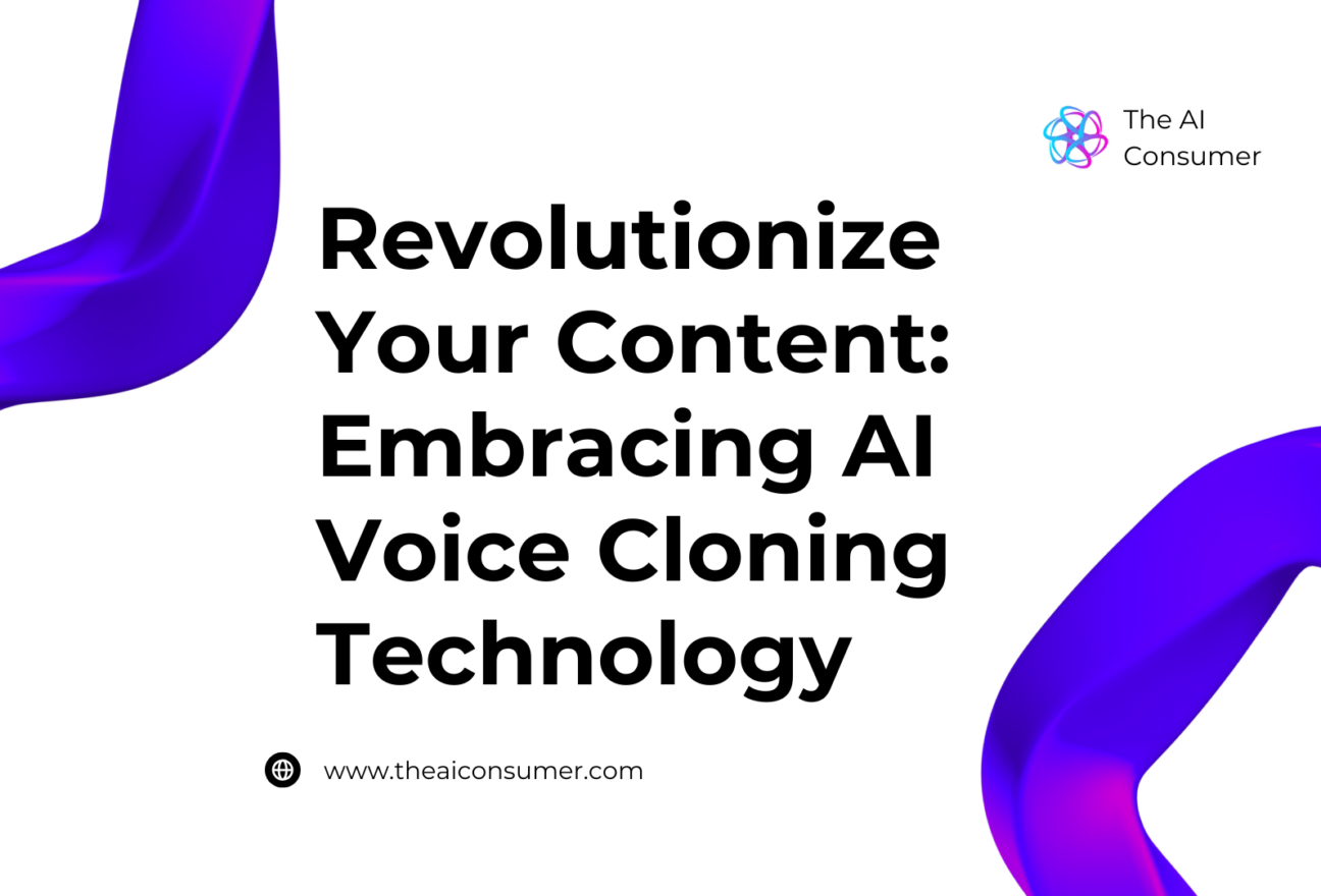 Revolutionize Your Content: Embracing AI Voice Cloning Technology